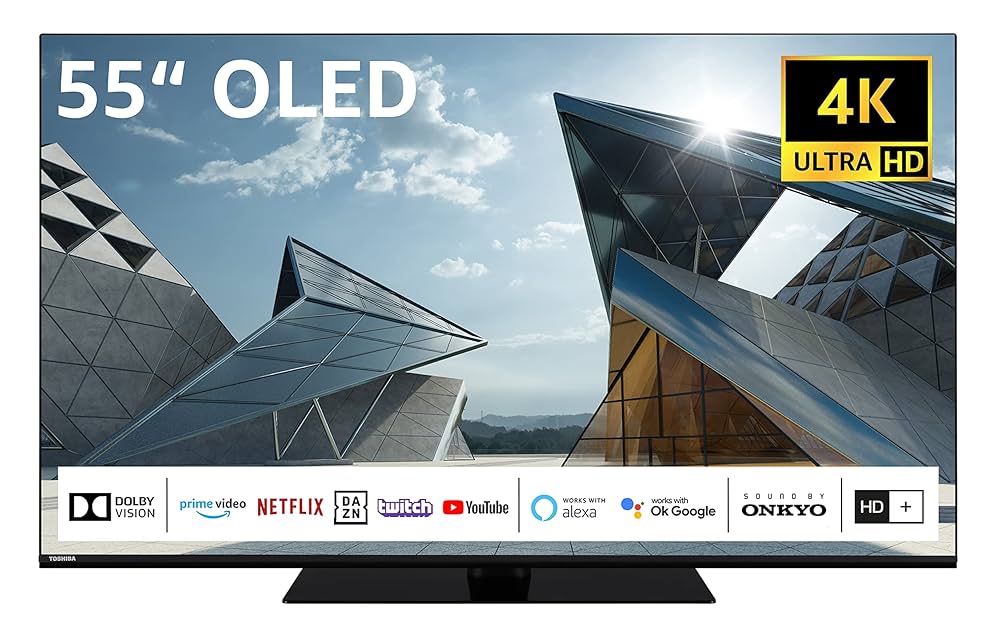 TOSHIBA 55XL9C63DG 55 Inch OLED TV / Smart TV (4K UHD, HDR